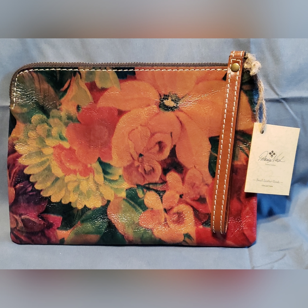 Patricia Nash Small Leather Goods Collection Multicolor Wristlet